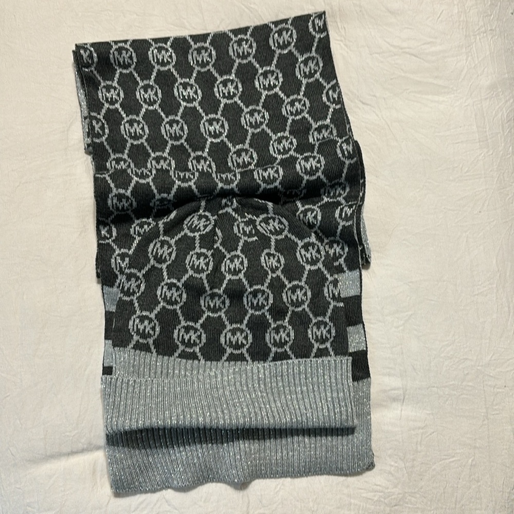 NWT - Michael Kors Hat and Scarf
